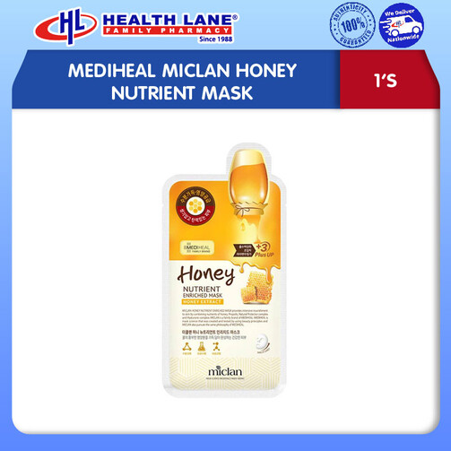 MEDIHEAL MICLAN HONEY NUTRIENT MASK (1'S)